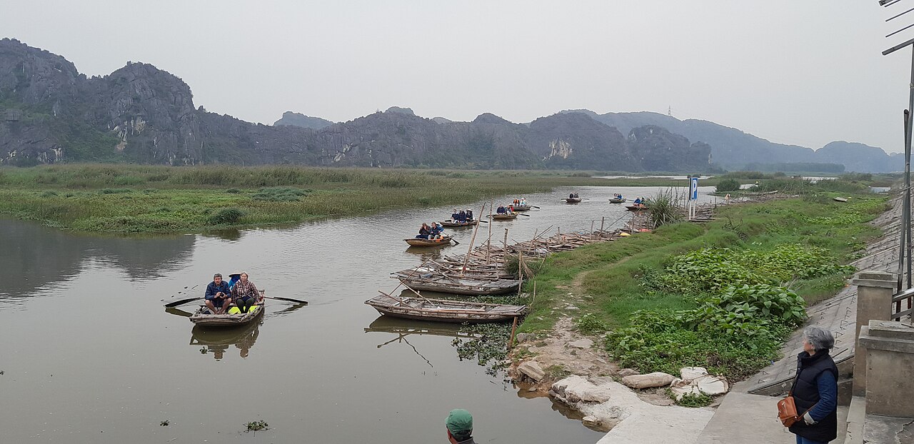 Van Long Nature Reserve Lowland Wetland Halong Bay Ninh Binh Limestone Karst Red River Delta