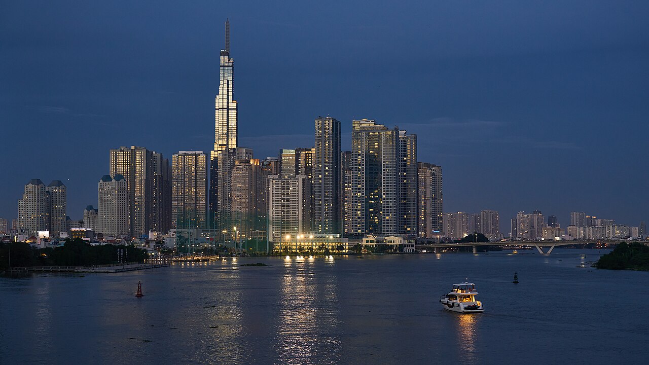 Saigon at Blue Hour